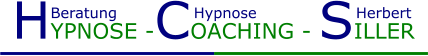 HYPNOSE -COACHING - SILLER     Beratung               Hypnose    	            Herbert